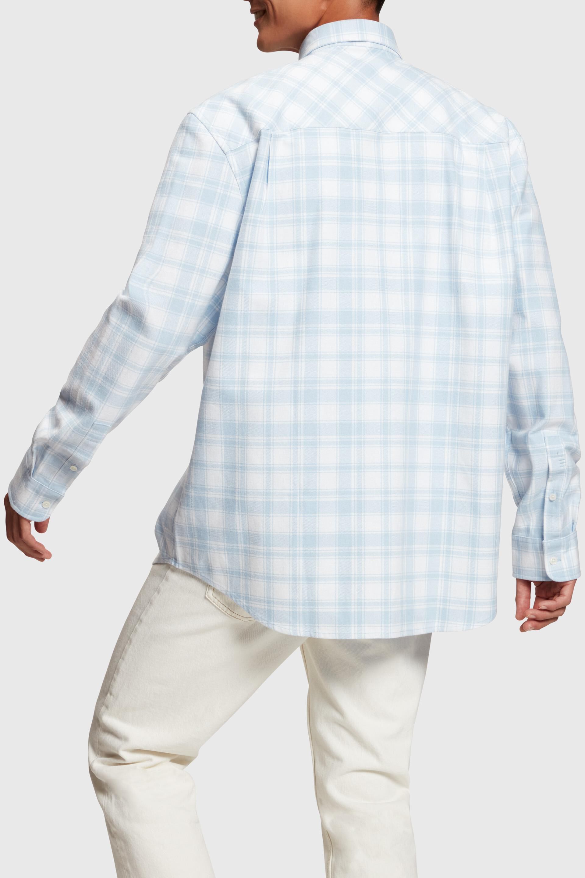 Chemise en flanelle à carreaux