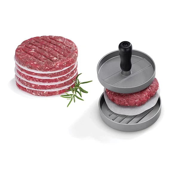 Set presse à hamburger et feuilles de séparation Kela
