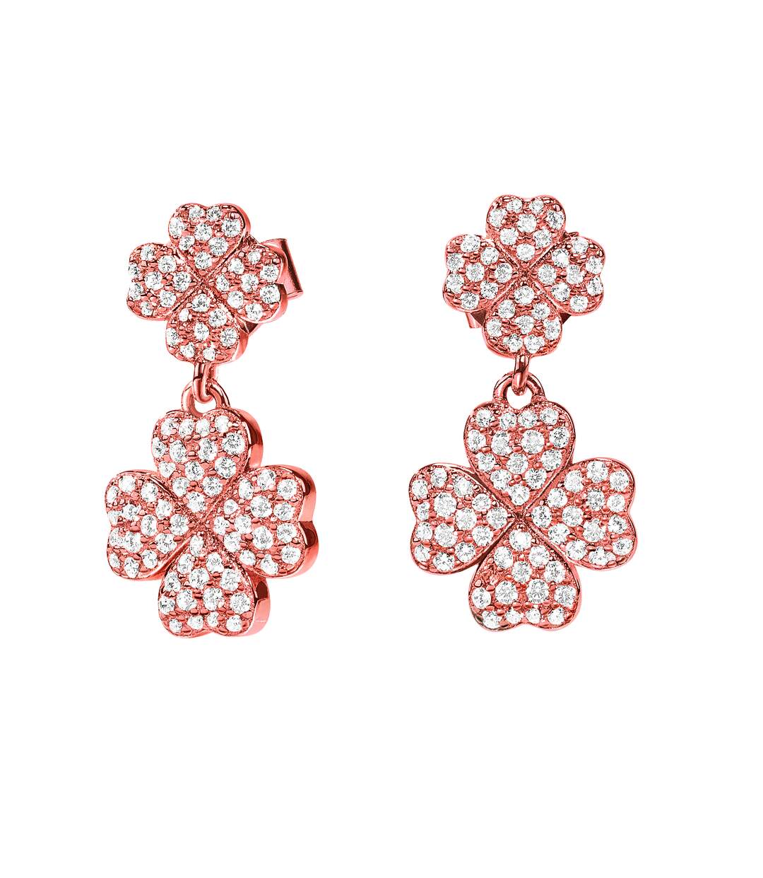 Boucle D’Oreille Femme Folli Follie 3E17S041Rc (2Cm)