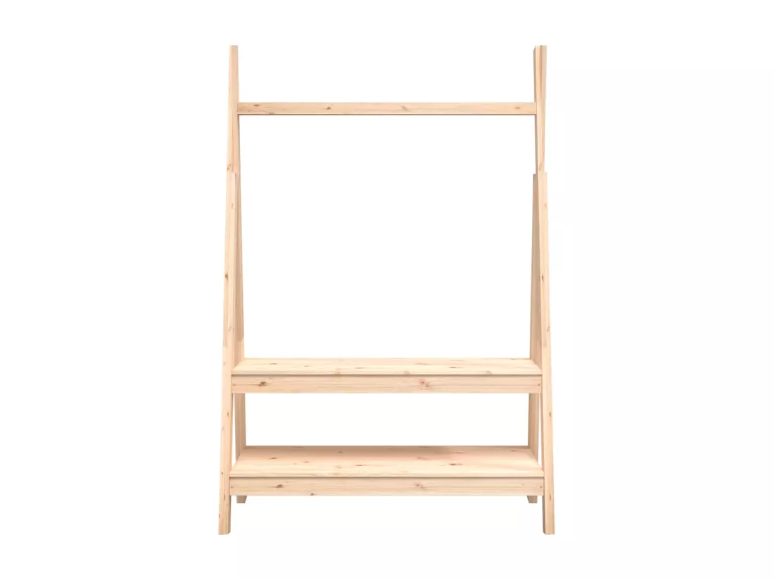 Porte-vêtements 100x45,5x150 cm Bois de pin massif