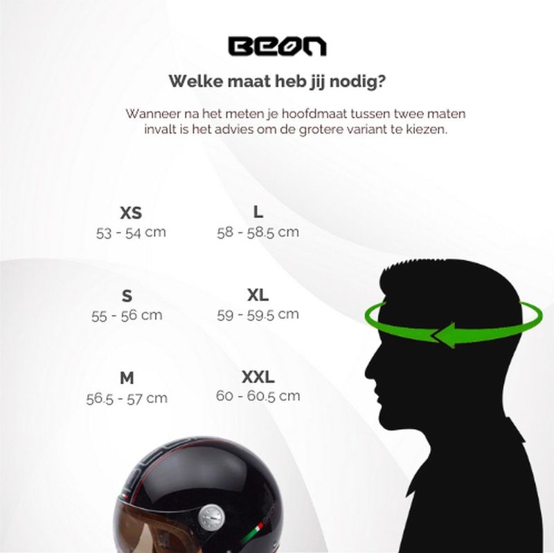 BEON Design Luxe - Jethelm - Mat Zwart - Scooterhelm - Geschikt voor Vespa en Brommer