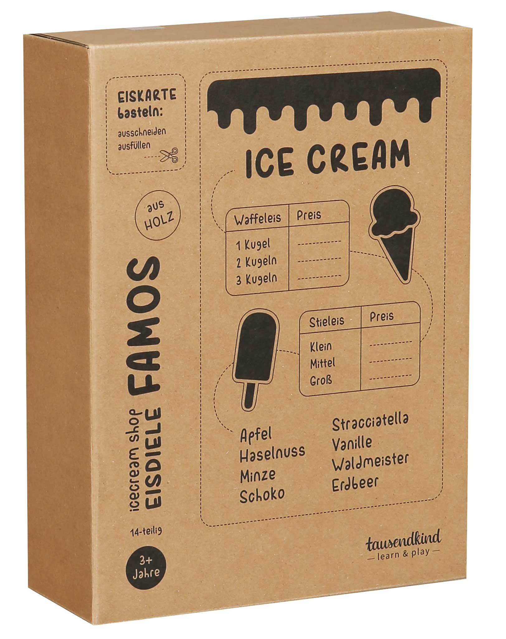 Eisdiele FAMOS 14-teilig