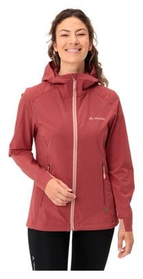 Veste Coupe-Vent Femme Vaude Neyland Rouge