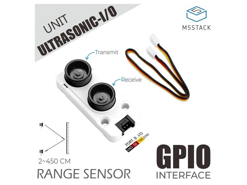 M5Stack Ultraschall Distanz Sensor RCWL-9620 Ultrasonic Distance Unit I/O (RCWL-9620)