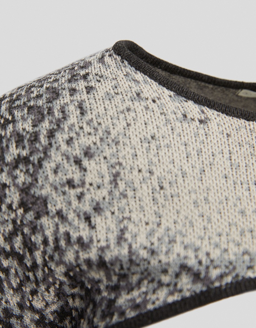 Aquecedores de braço em malha jacquard Generation Bershka