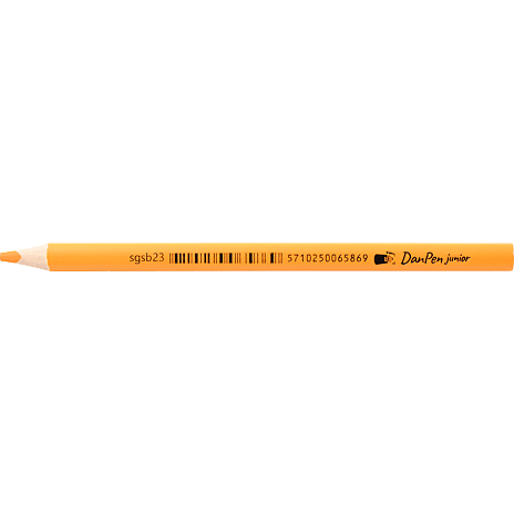 Danpen junior jumbo farveblyant - lys orange