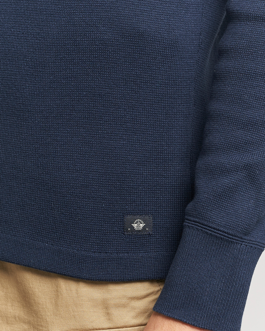 Dockers Half Zip Sweater Navy Blazer