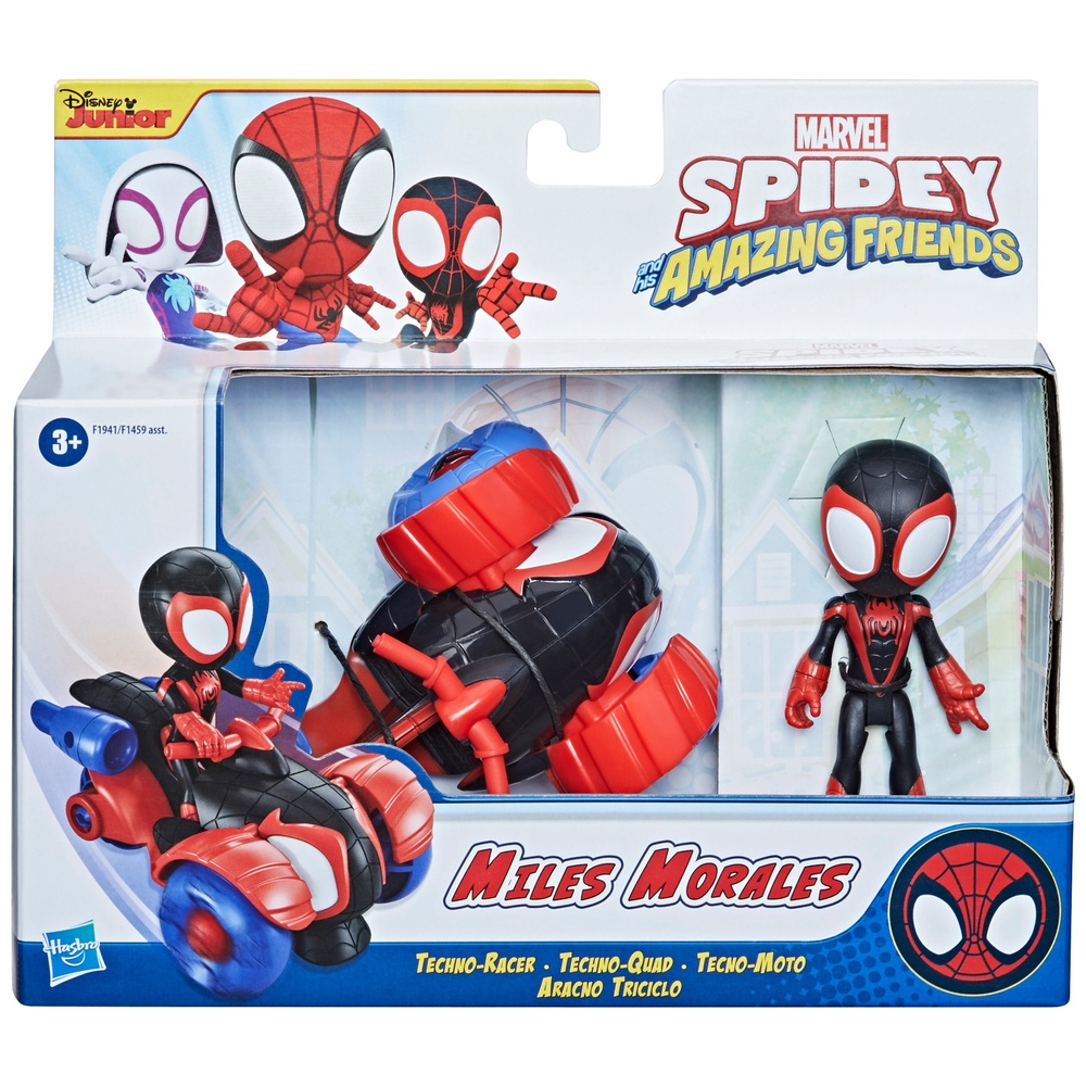 Marvel Spidey und seine fantastischen Freunde Miles Morales und Techno-Racer