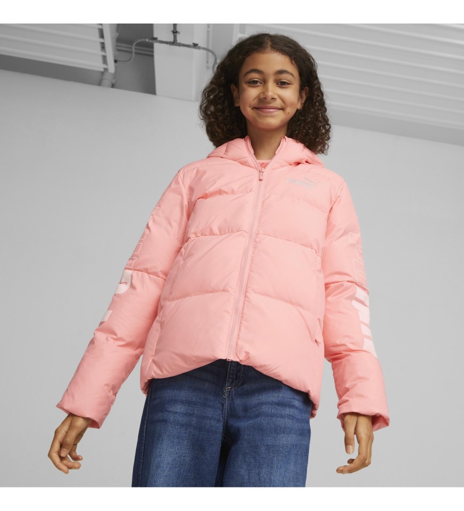 Jaqueta com capuz Puma Power Pink