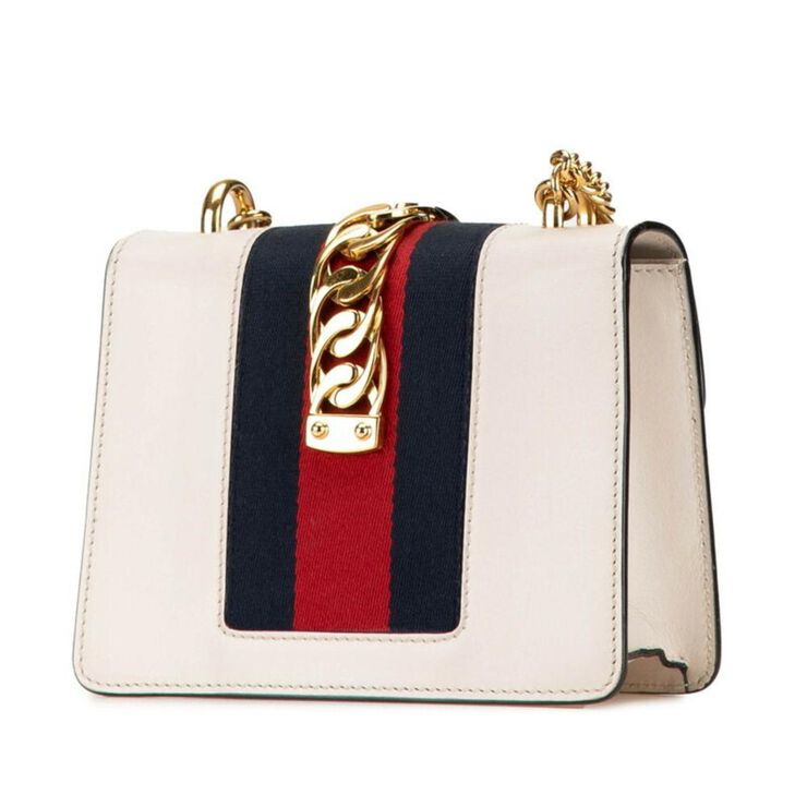 Gucci Vintage Gucci Sylvie White