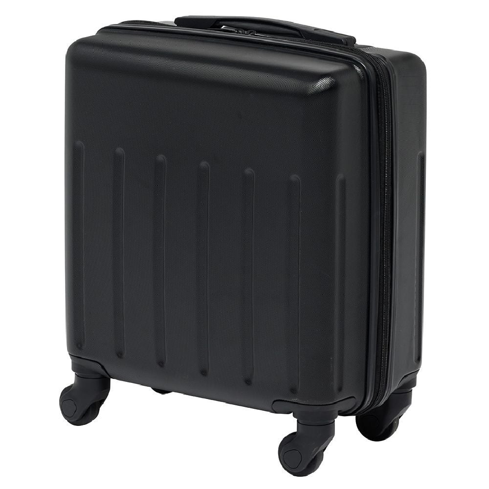 Valise cabine Low Cost 4 roues et poignées noir 36x20x45cm