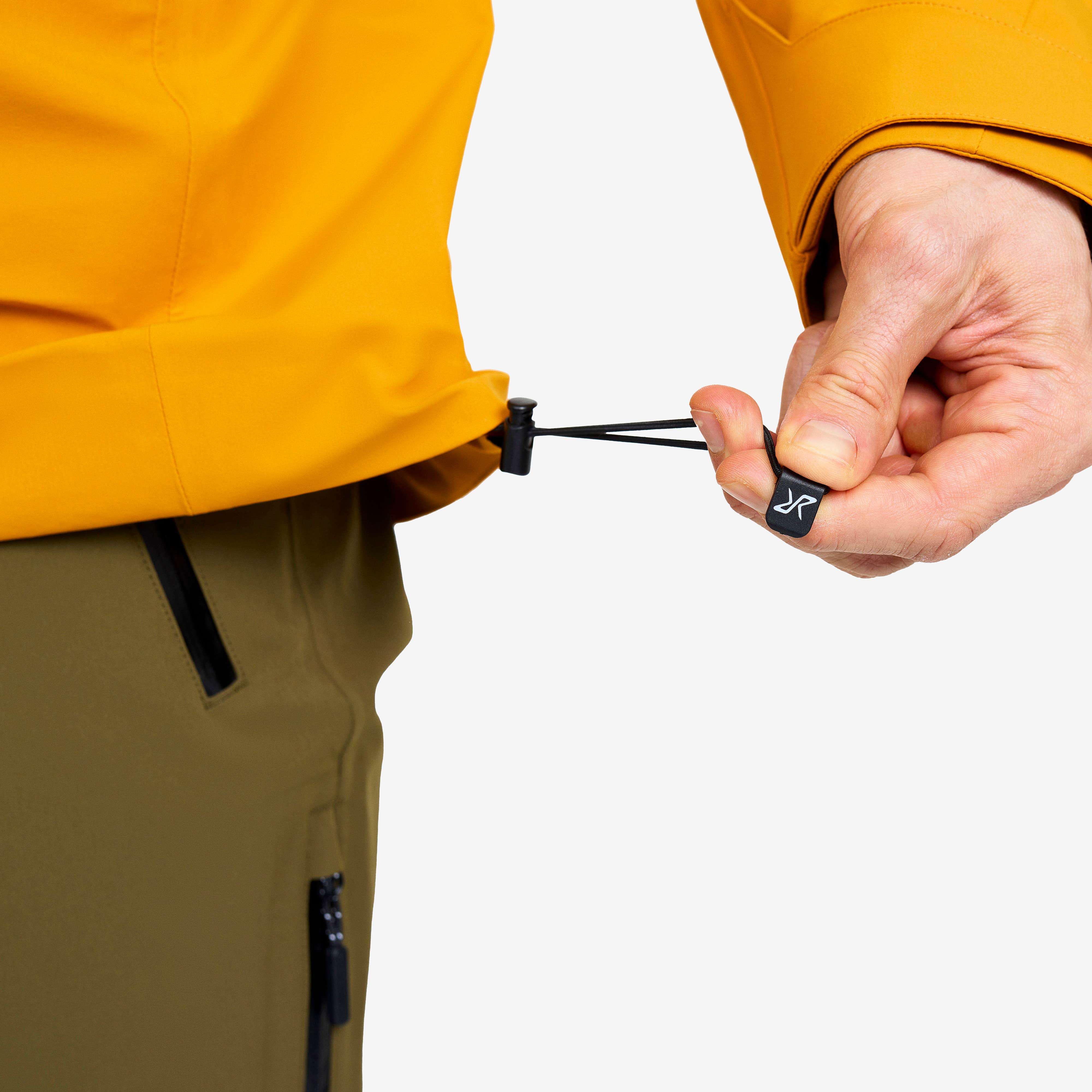 Cyclone 3L Shell Jacket Herre Golden Yellow