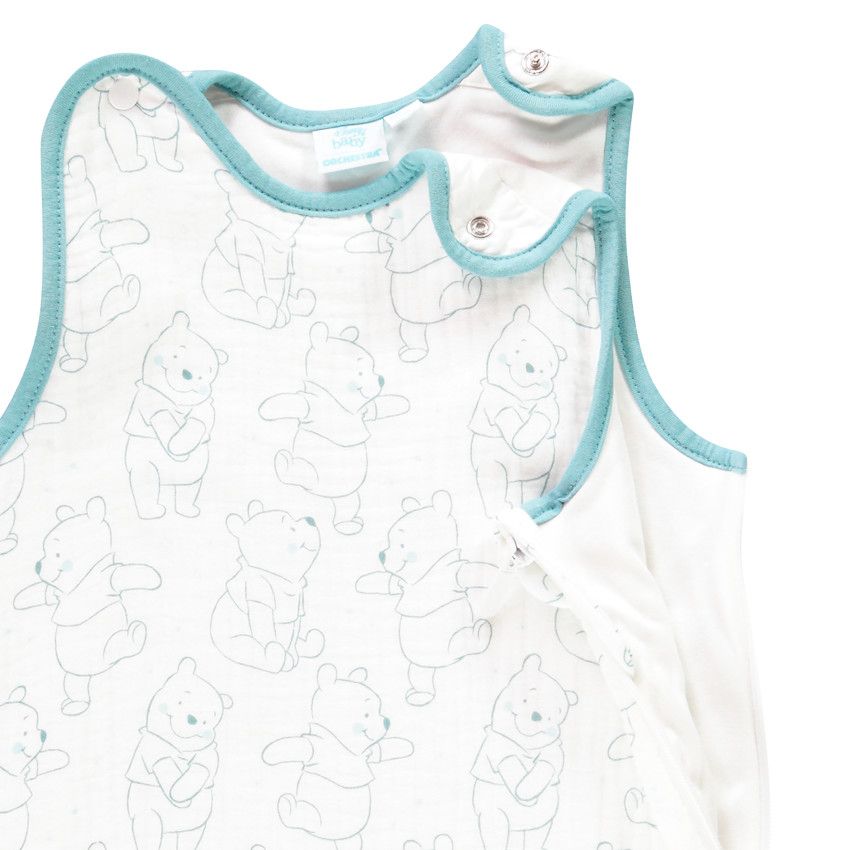 Gigoteuse sans manches imprimé Winnie l'ourson Disney pour bébé garçon - Ecru