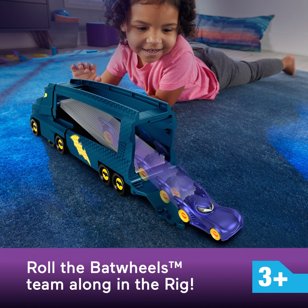 Fisher-Price Batwheels DC: Bat-Big Rig Hauler Actionspielzeug