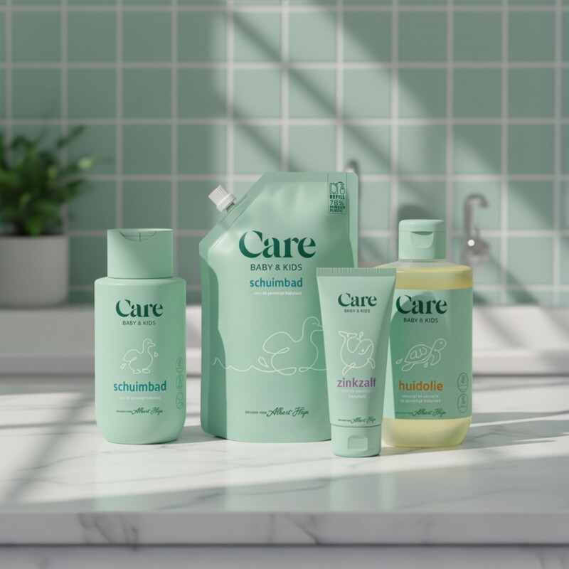 Care Kids schuimbad refill