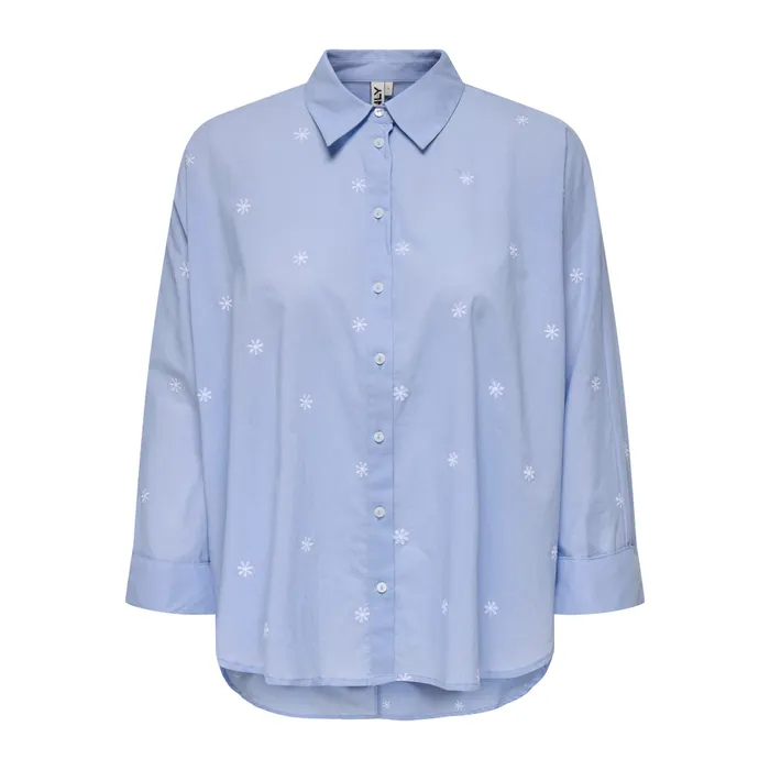 Only New Lina Grace LS Emb Blouse Dames