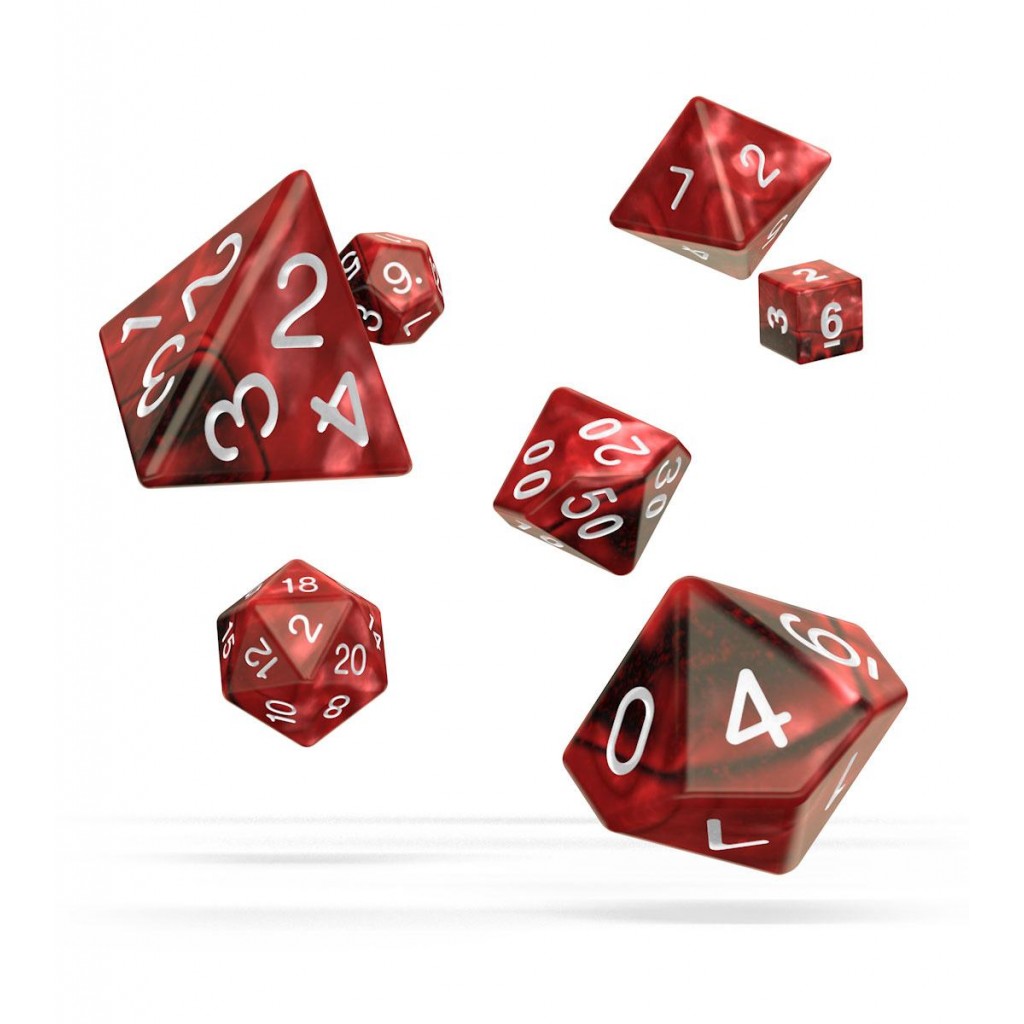 Oakie Doakie Dice dés RPG-Set Gemidice - Vampire (7)