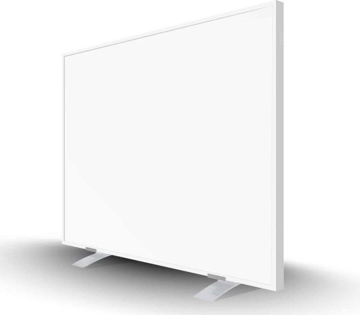 Infrarood Heater Standaard - pootjes - infrarood verwarmingspaneel - infrarood verwarming - infrarood paneel - infrarood verwarmingspaneel plafond - infrarood paneel verwarming - infrarood verwarmingspaneel staand - wit