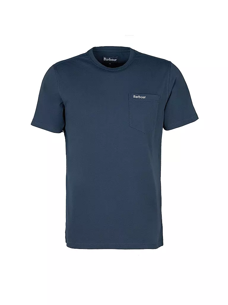 BARBOUR T-Shirt LANGDON dunkelblau