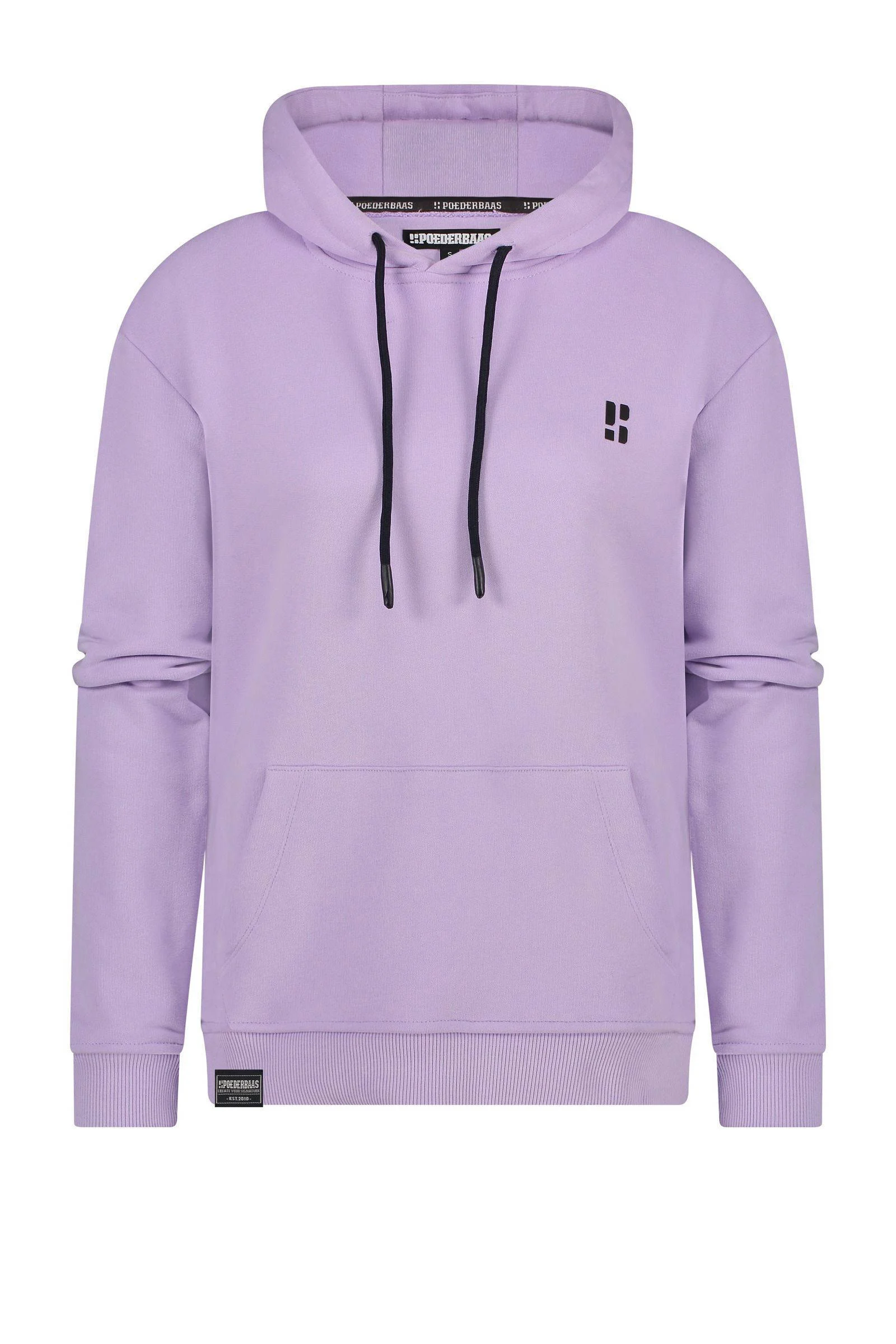 Poederbaas hoodie Arty lila