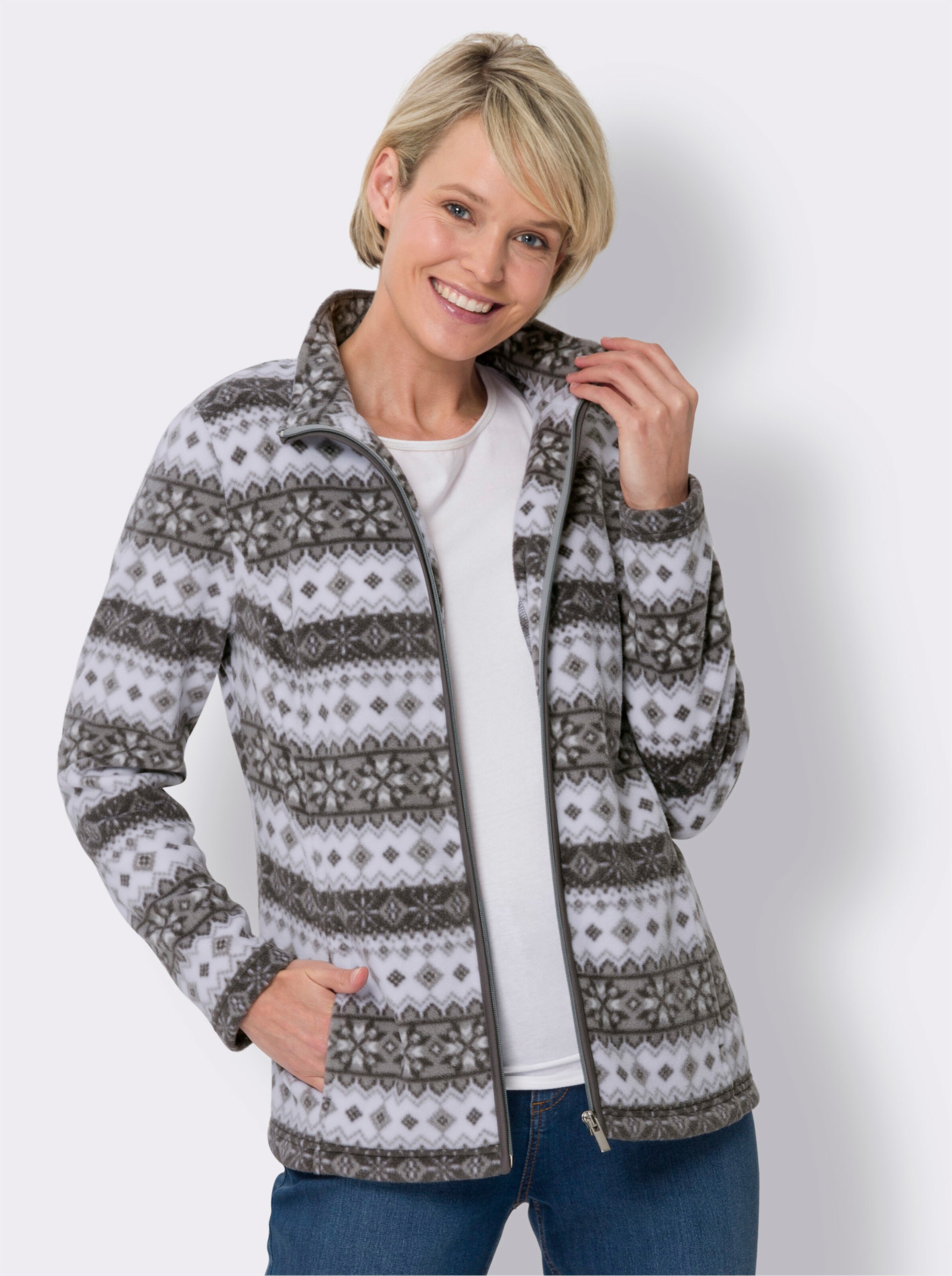Fleece-Jacke