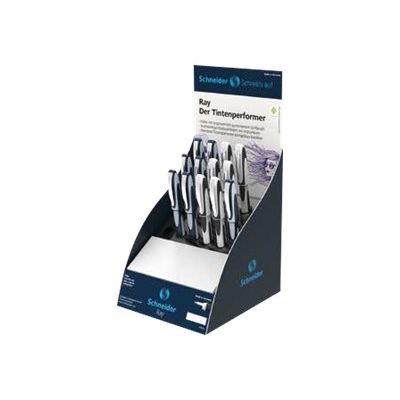 Schneider Ray - Stylo plume - gris/blanc