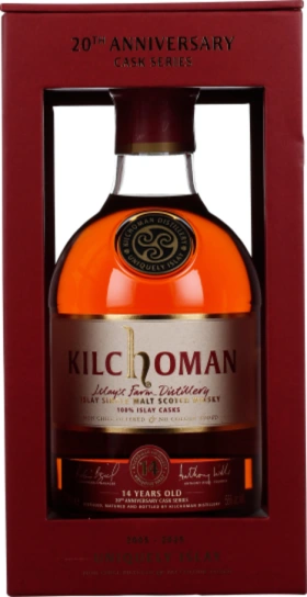 KILCHOMAN 14 YEARS EX-SHERRY BUTTS 70CL