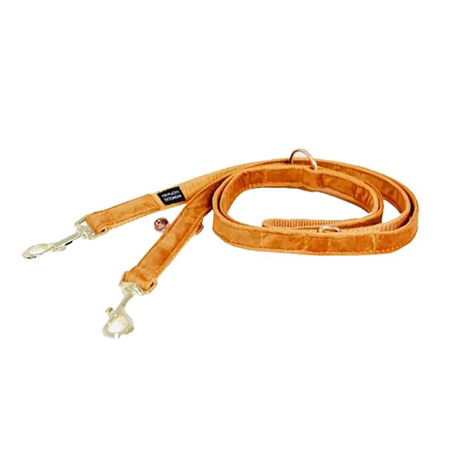 Hondenriem Kentucky Velvet 200cm Small Oranje