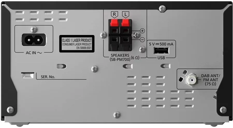 Panasonic SC-PM702EGK Mini chaînes hi-fi