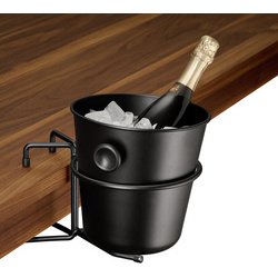 Support pour seau à vin/champagne, 730 mm, noir
