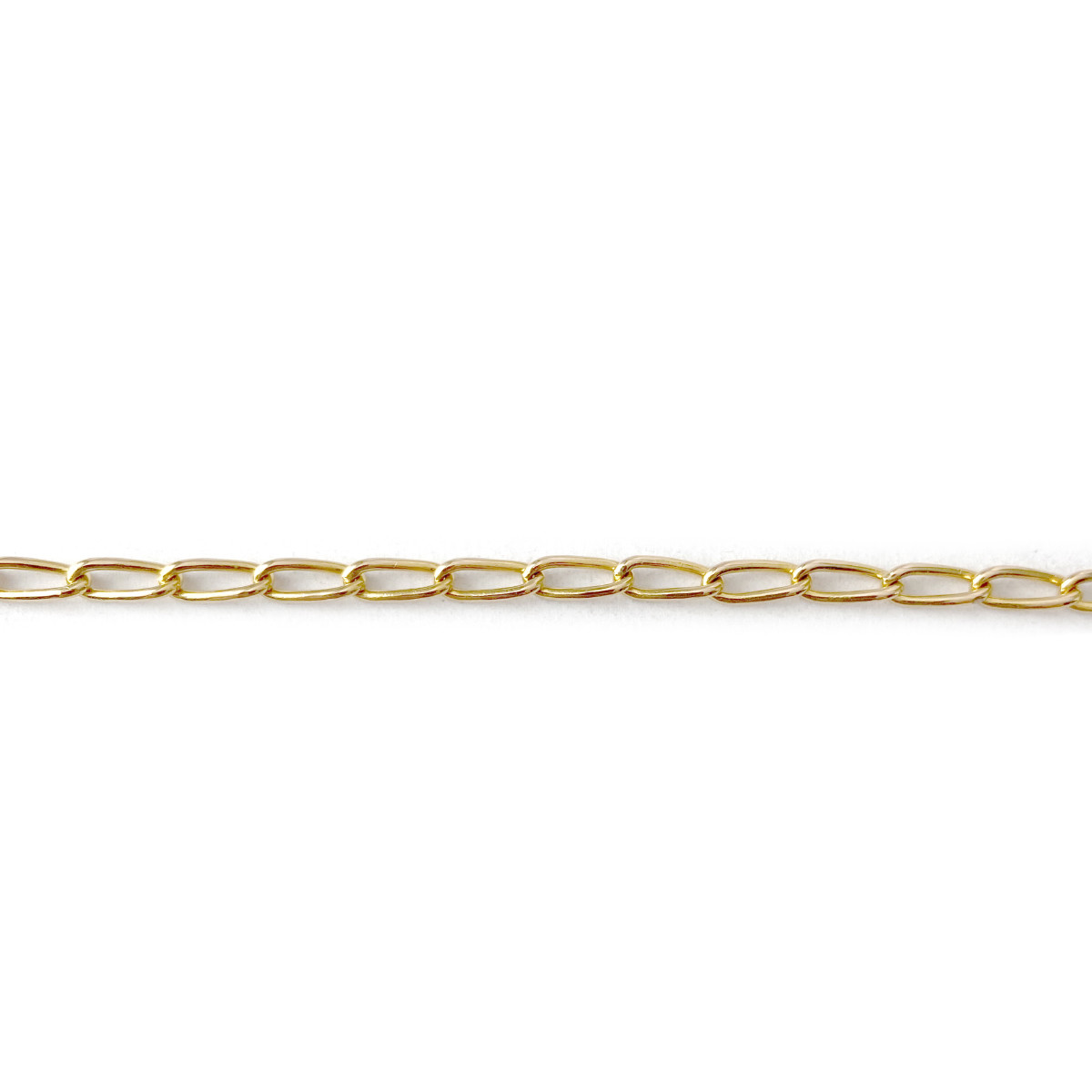 Collier d'occasion or 750 jaune maille cheval 45,5 cm