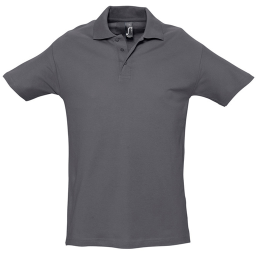Polo De Manga Corta Liso 100% Algodón De Primera Calidad Sols Spring Ii