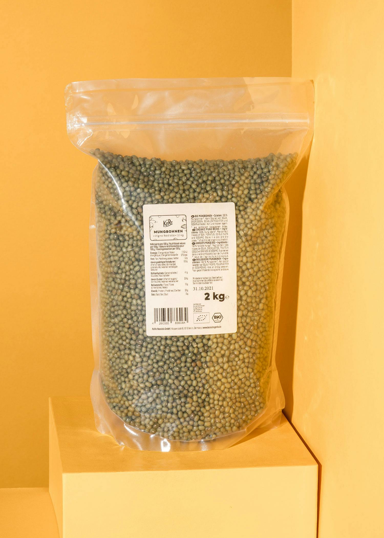 Bio Mungbohnen 2 kg