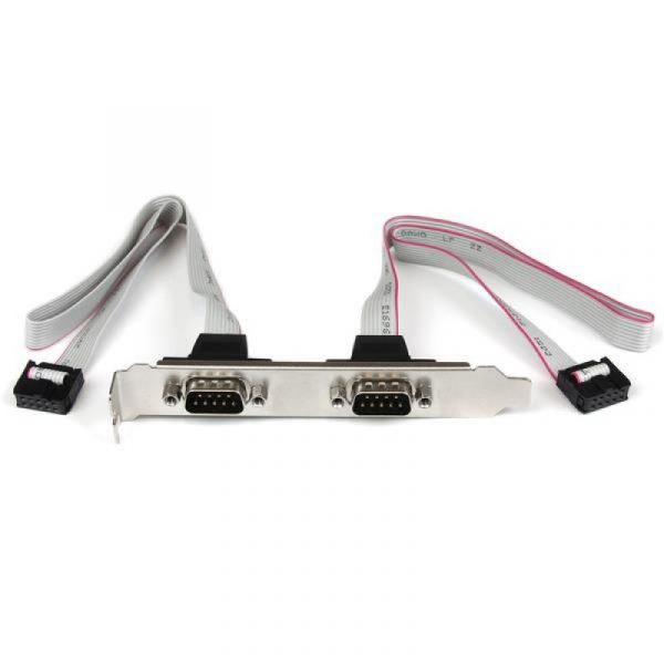 Ewent Cabezal Bracket 2 Puertos com Serie - PLATE9M2P16