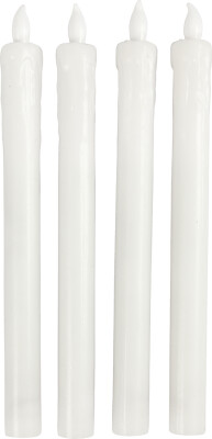 Kunstige Led Stearinlys - 24,5X20 MM - 4 Stk
