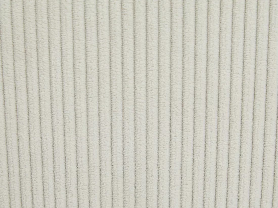 Canapé d'angle réversible en velours côtelé beige BORORE de Pascal Morabito
