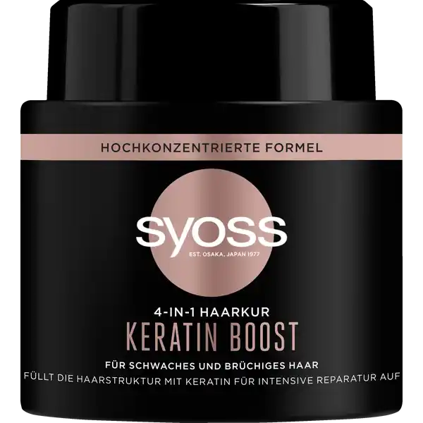 4-in-1 Haarkur Keratin Boost