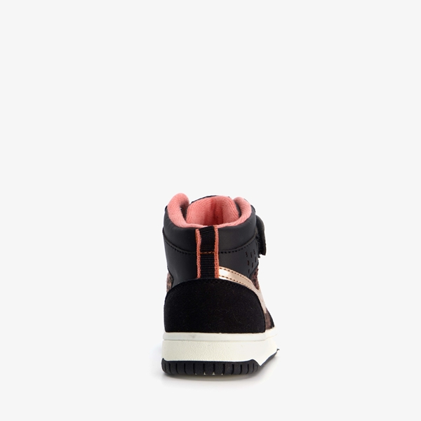 Blue Box hoge meisjes sneakers met stippenprint
