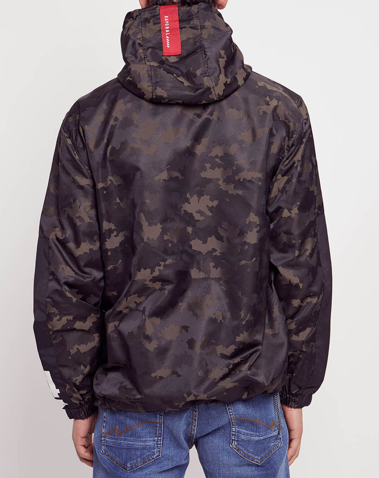 Kaporal 5 Coupe-vent Gast camo print noir/kaki