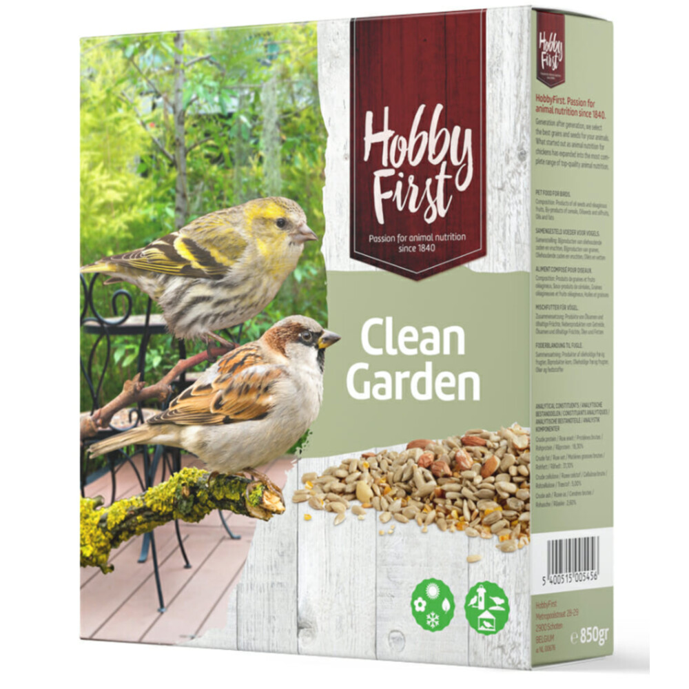 HobbyFirst Wildlife Clean Garden850 gr