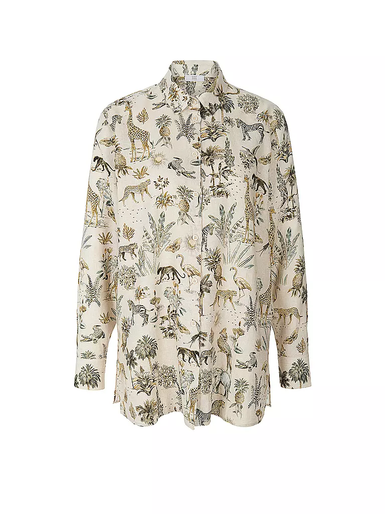 RIANI Leinenbluse creme
