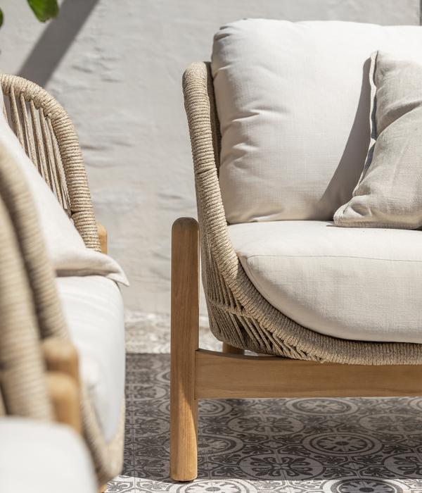 Dehner Sofa Portofino, 2-Sitzer