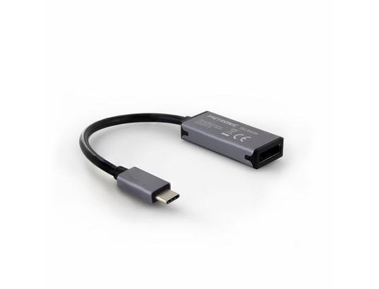 METRONIC - Kit accessoires smartphone Adaptateur usb-c mâle vers displayport fem. - gris
