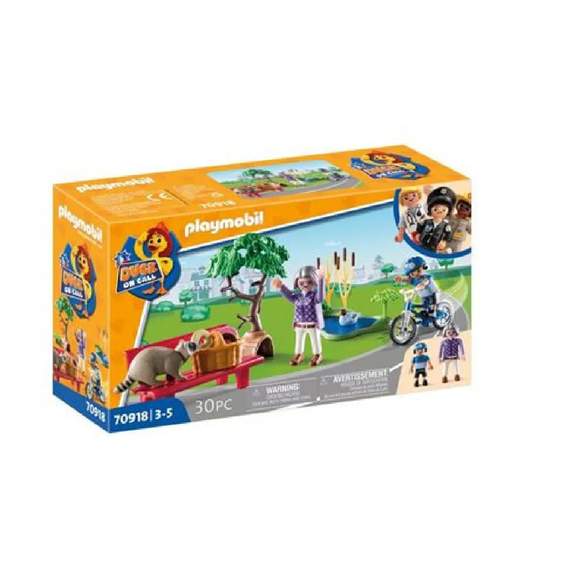 Playmobil® Playmobil 70918 - Duck on Call Duck Policière Animaux