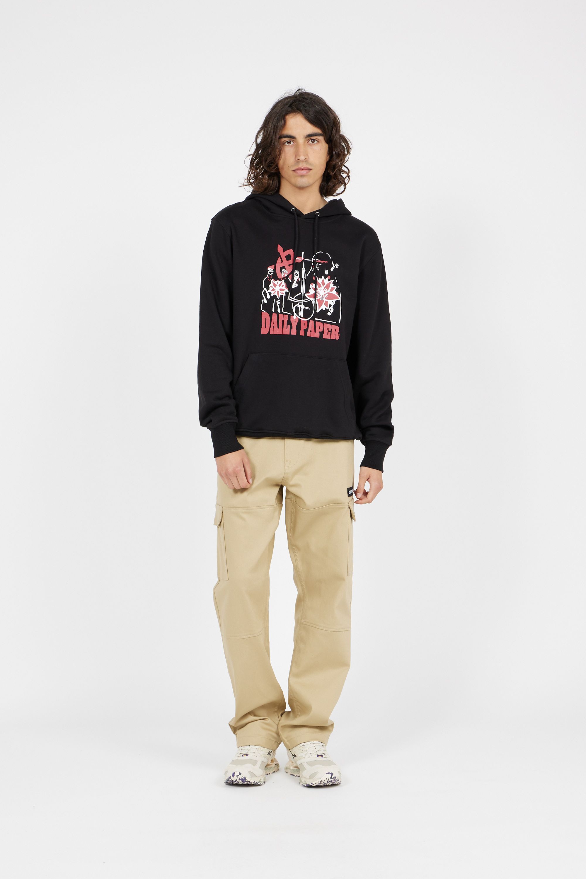 Daily Paper hoodie PANYIN Noir