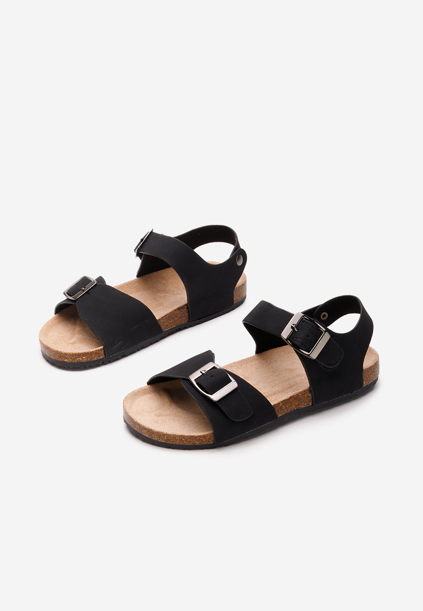 Sandales pour filles noires Kimina V2