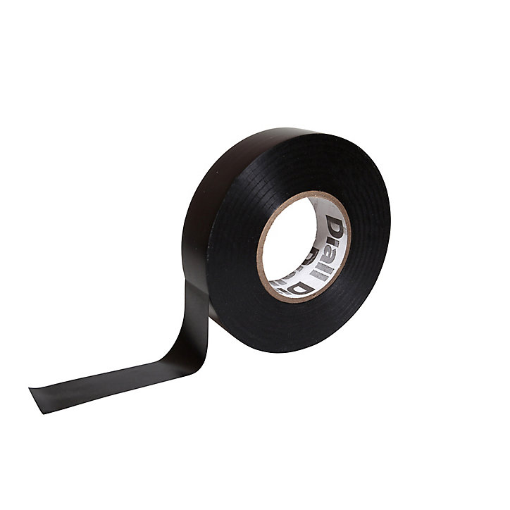 Ruban d'isolation électrique 19 mm x 33 m noir