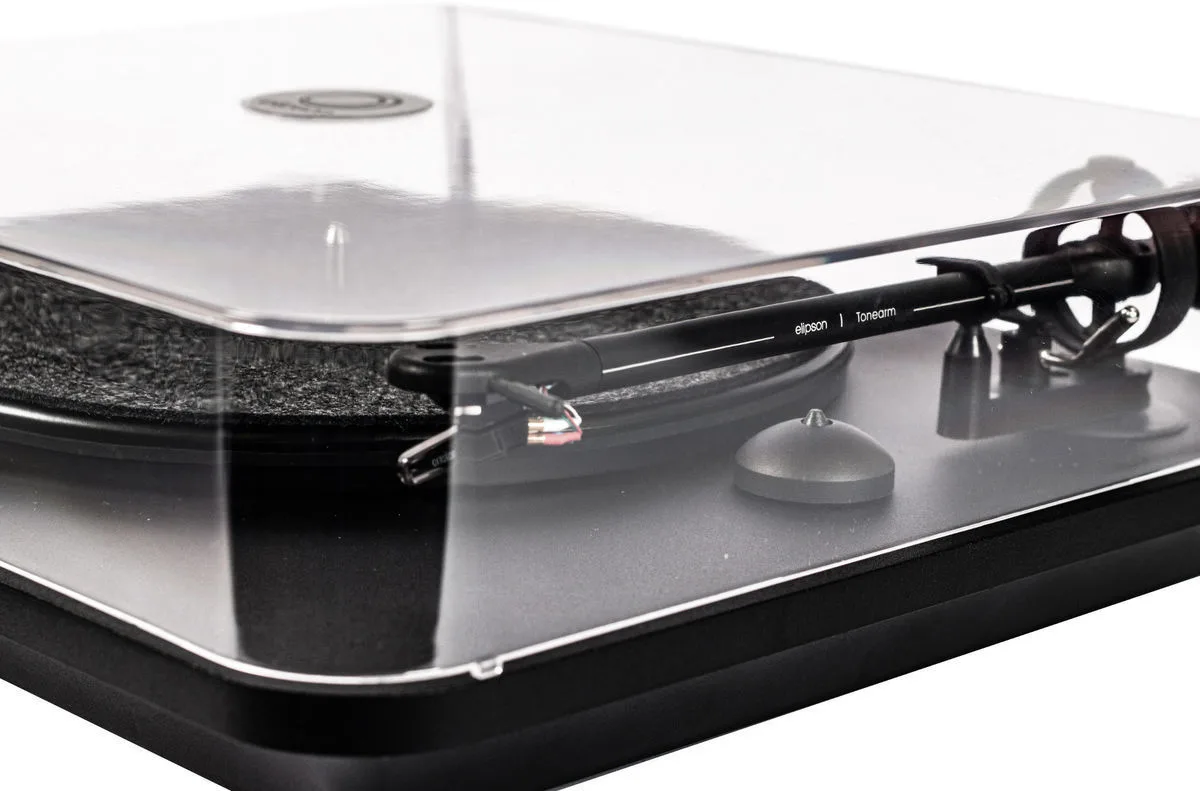 Elipson Chroma 200 Noir mat Platines vinyle hi-fi
