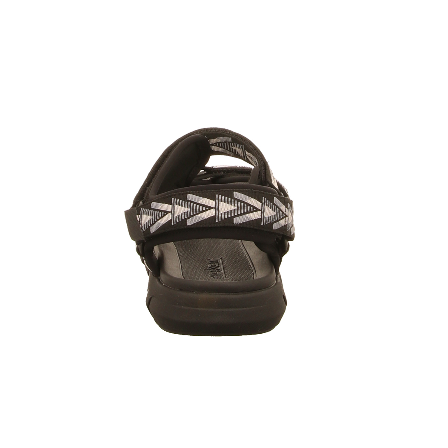 Rieker Sandalen schwarz schwarz
