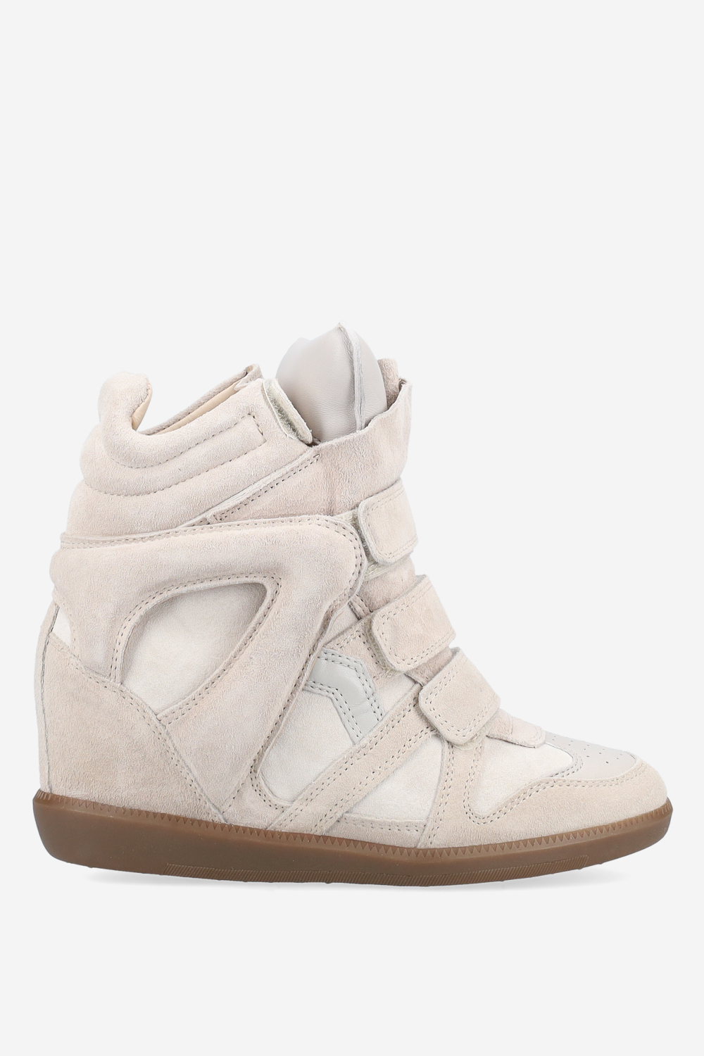 Bekett suede wedge sneakers